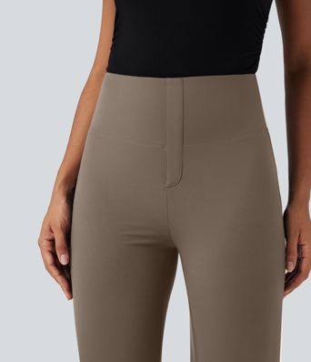 Pantalon de travail Halara UltraSculpt™ SoCinched à taille haute et gainage efficace au niveau des lombaires, avec poches