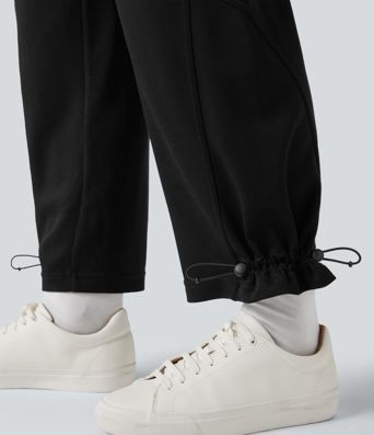 High Waisted Casual Pants with Pockets High Waisted Casual Pants with Pockets