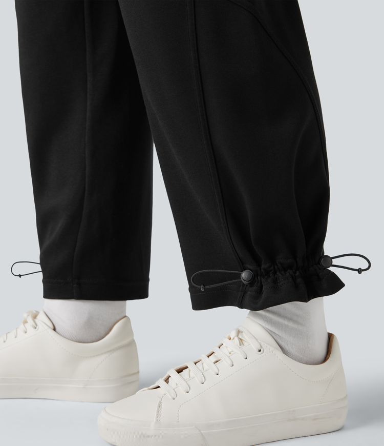 High Waisted Casual Pants with Pockets High Waisted Casual Pants with Pockets