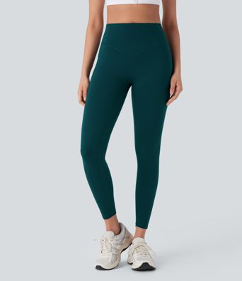 Halara UltraSculpt™ High Waisted Tummy Control Butt Lifting Ruched Pocket Shaping Yoga Leggings