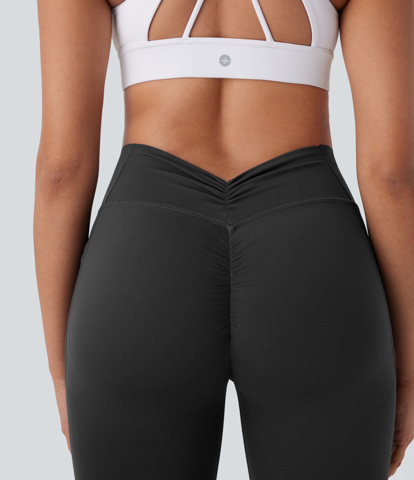 Halara UltraSculpt™ High Waisted Tummy Control Butt Lifting Ruched Pocket Shaping Yoga Leggings