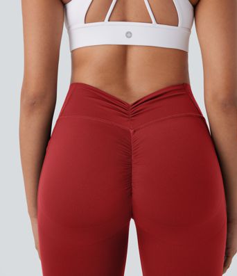 Halara UltraSculpt™ High Waisted Tummy Control Butt Lifting Ruched Pocket Shaping Yoga Leggings