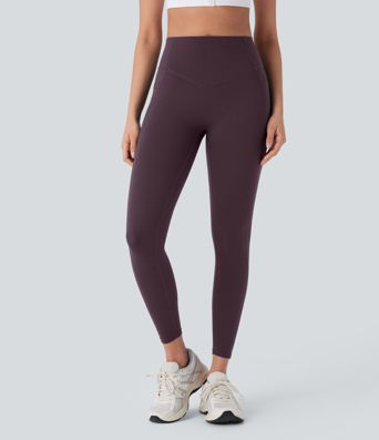 Halara UltraSculpt™ High Waisted Tummy Control Butt Lifting Ruched Pocket Shaping Yoga Leggings