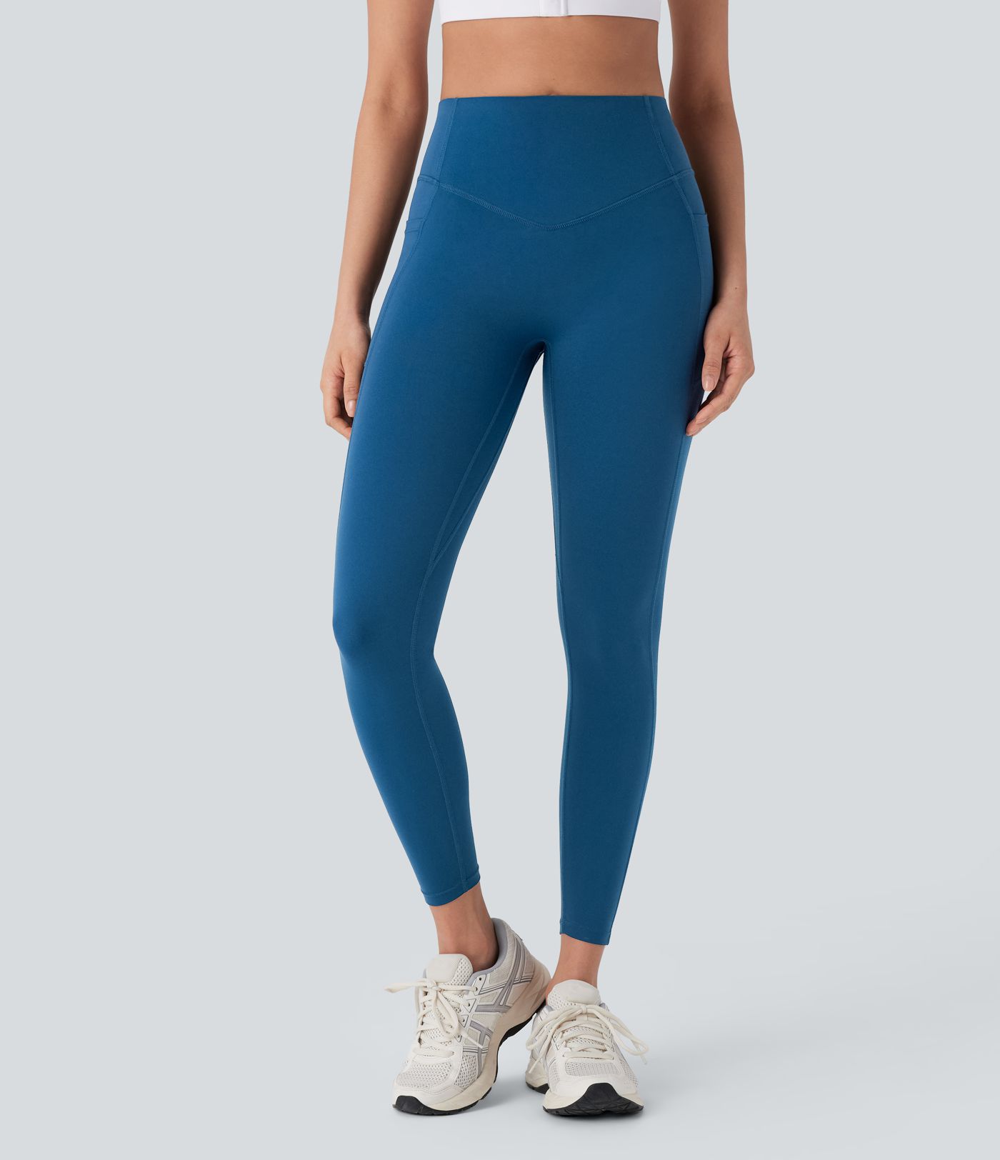 Halara UltraSculpt™ High Waisted Tummy Control Butt Lifting Ruched Pocket Shaping Yoga Leggings