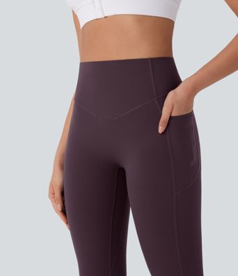 Halara UltraSculpt™ High Waisted Tummy Control Butt Lifting Ruched Pocket Shaping Yoga Leggings
