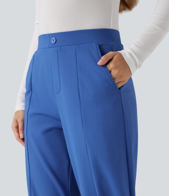 Jogging tailleur thermique SoftlyZero™ Plush taille mi-haute avec poches