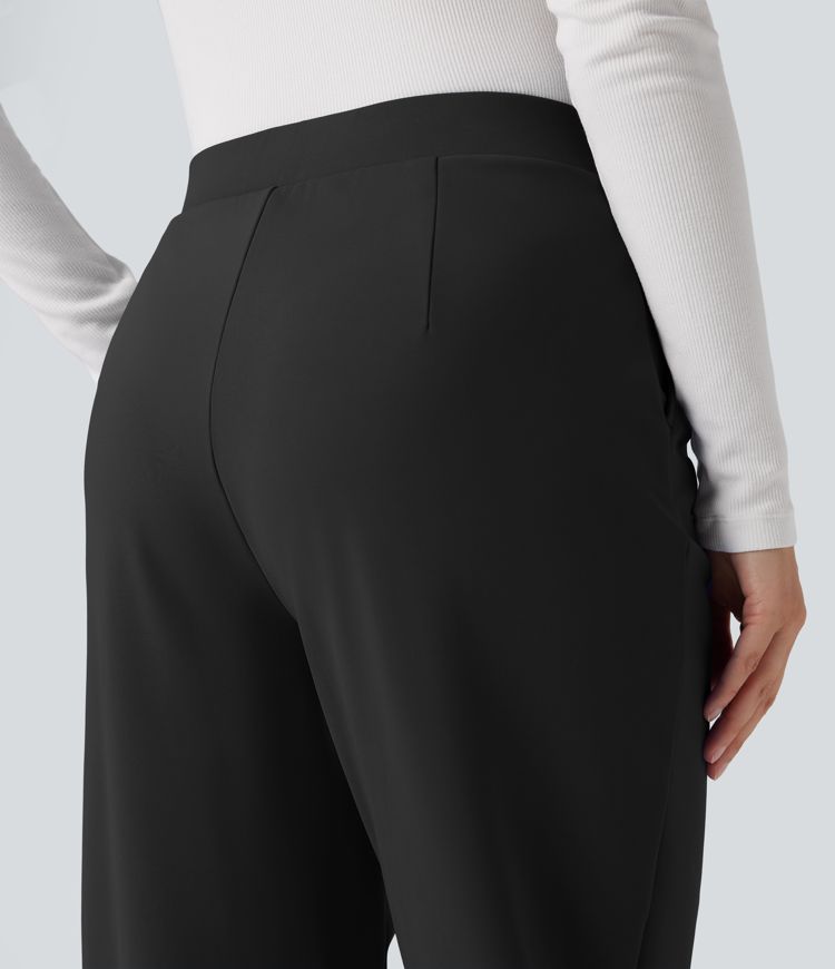 SoftlyZero™ Plush Thermal Mid Rise Work Joggers with Pockets