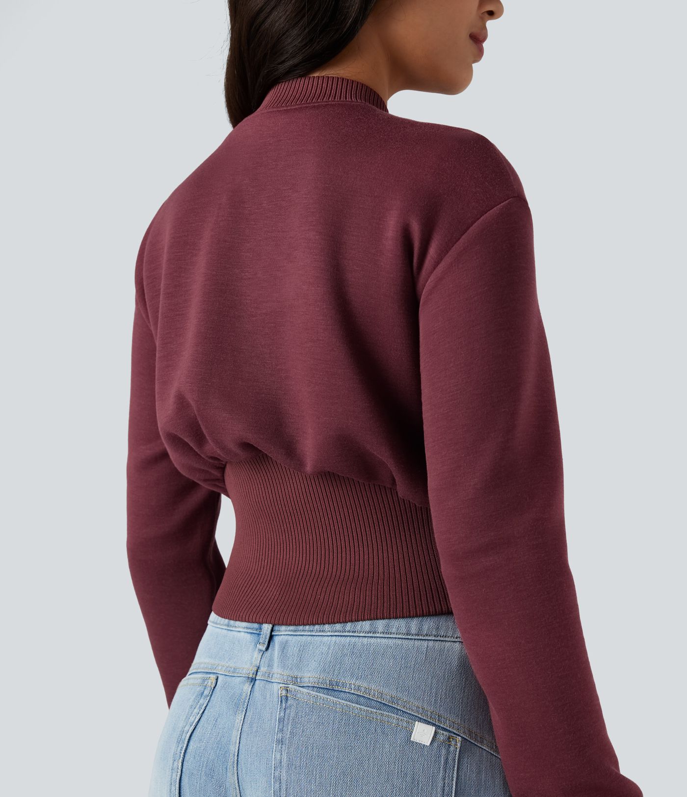 Veste décontractée SpacerTek™ col baseball et manches longues