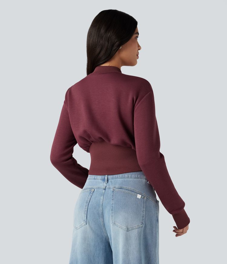 Veste décontractée SpacerTek™ col baseball et manches longues