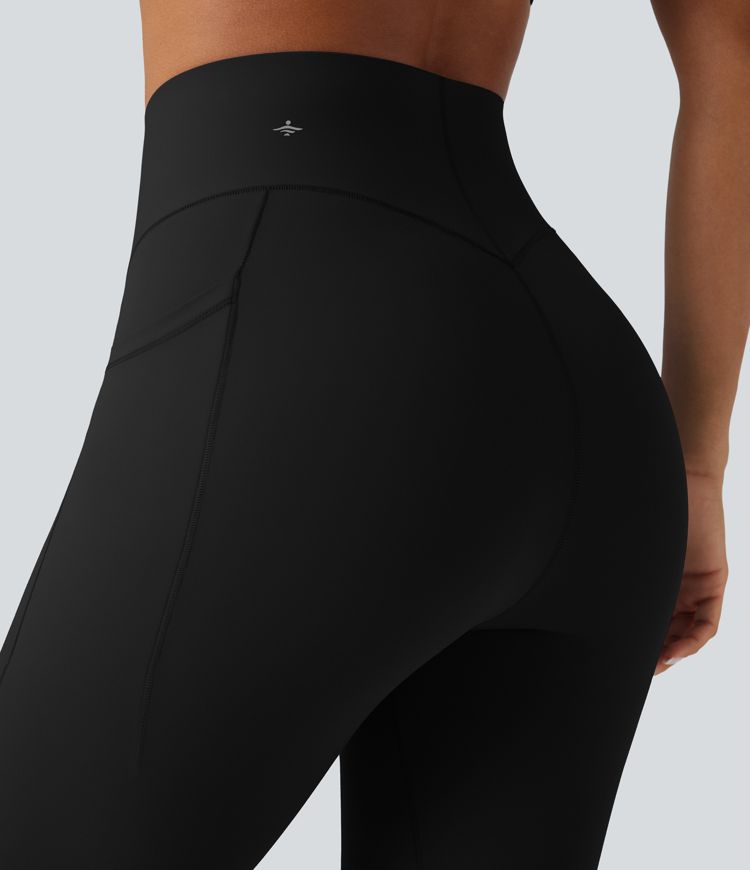 Halara UltraSculpt™ High Waisted Tummy Control Bootcut Training Leggings with Pockets