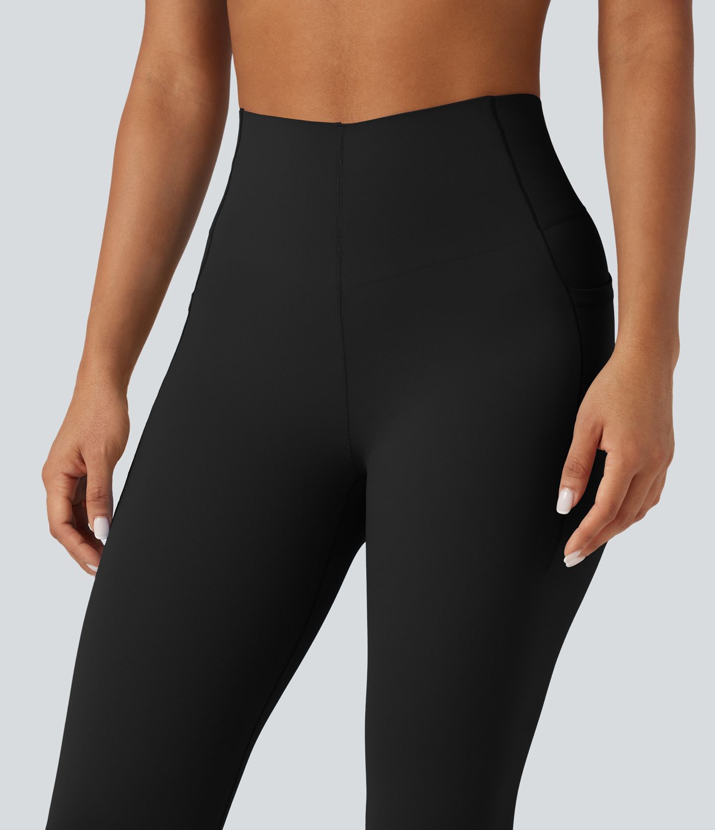 Halara UltraSculpt™ High Waisted Tummy Control Bootcut Training Leggings with Pockets