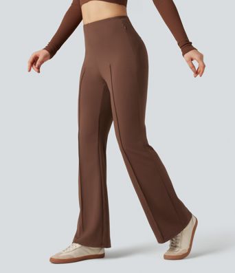 DayStretch High Waisted Casual Bootcut Pants with Pockets