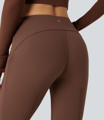 DayStretch High Waisted Casual Bootcut Pants with Pockets