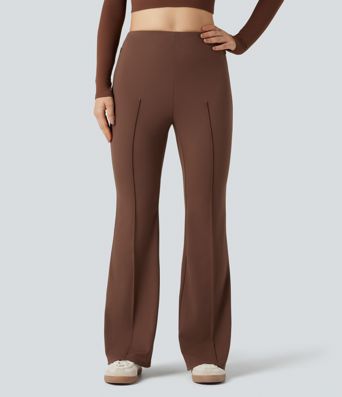 DayStretch High Waisted Casual Bootcut Pants with Pockets