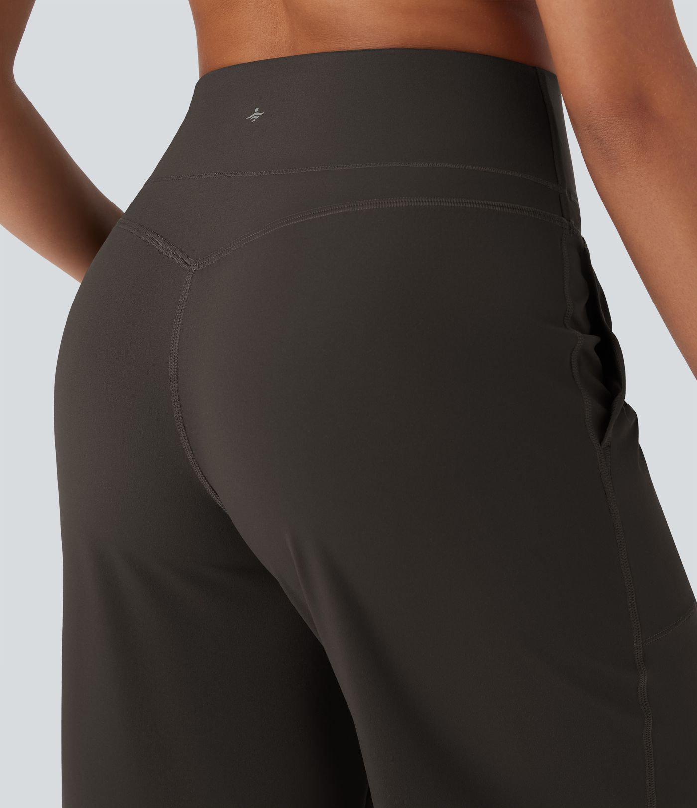 Halara UltraSculpt™ High Waisted Tummy Control Straight Leg Women Track Yoga Pants with Pockets
