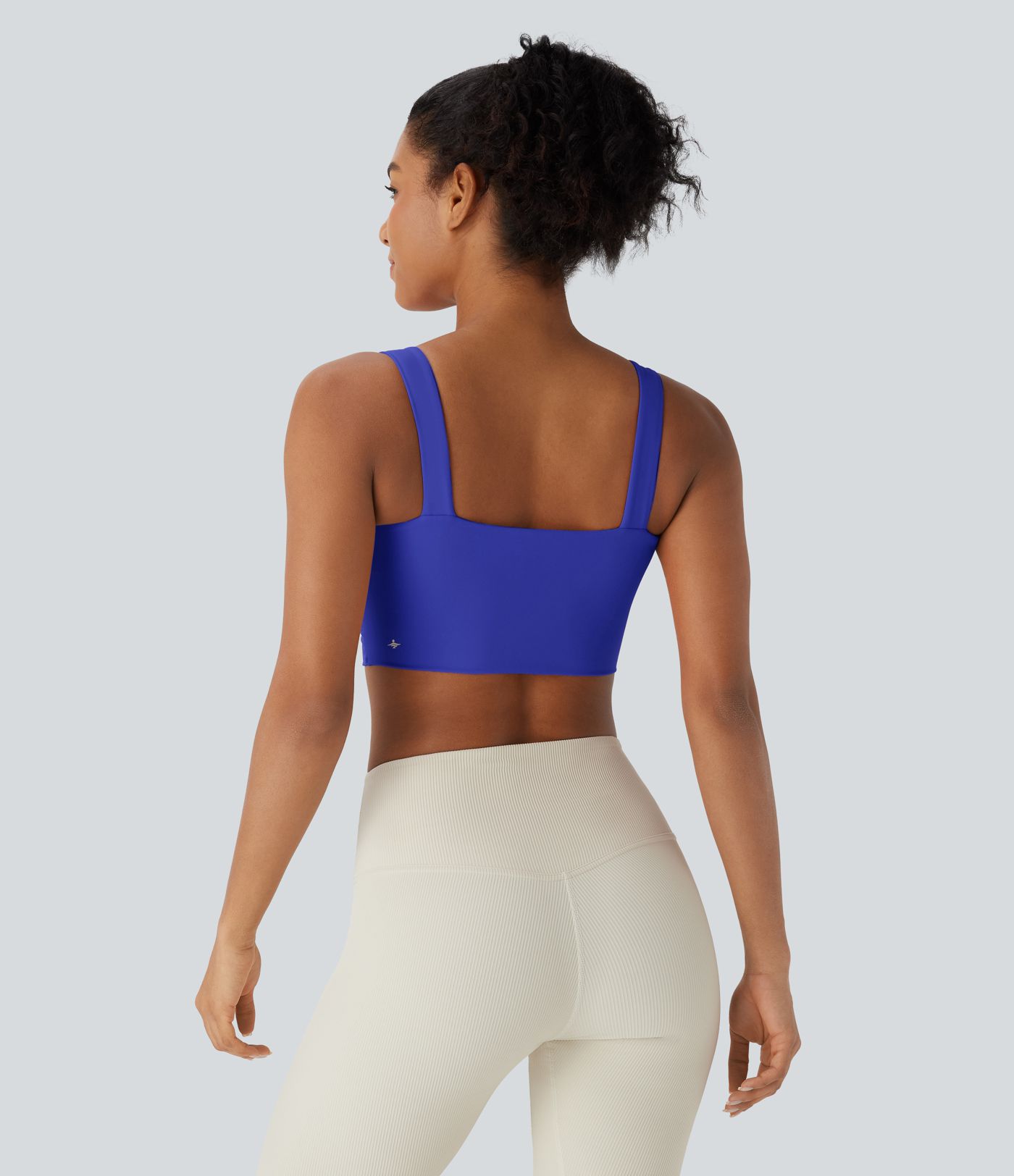 SoftlyZero™ Airy Low Support Cut Out Cool Touch Yoga Sports Bra D-F Cups-UPF50+