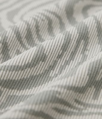 OneForm Seamless Flow U Neck Short Sleeve Zebra Print Casual Sports Top
