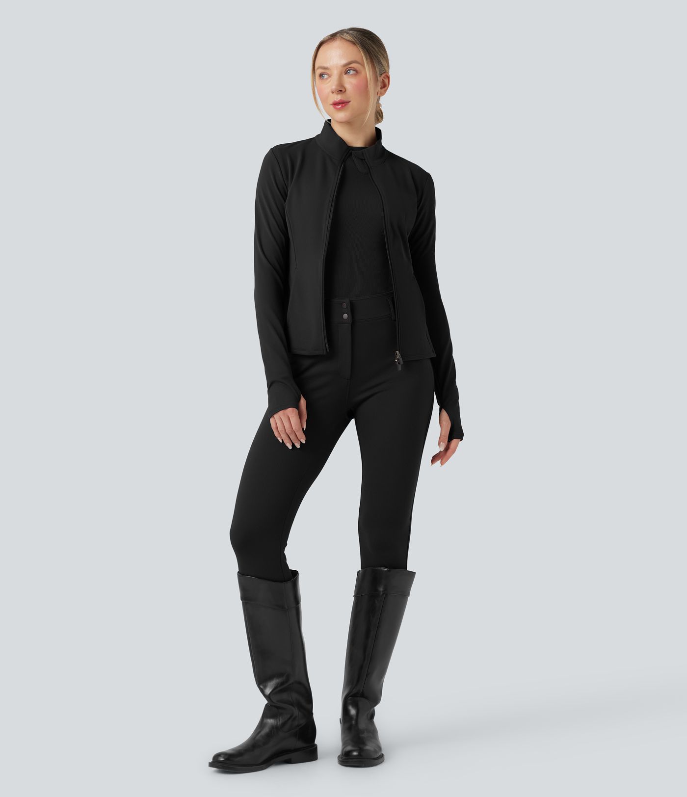 DayStretch Mid Rise 7/8 Skinny Pants with Pockets