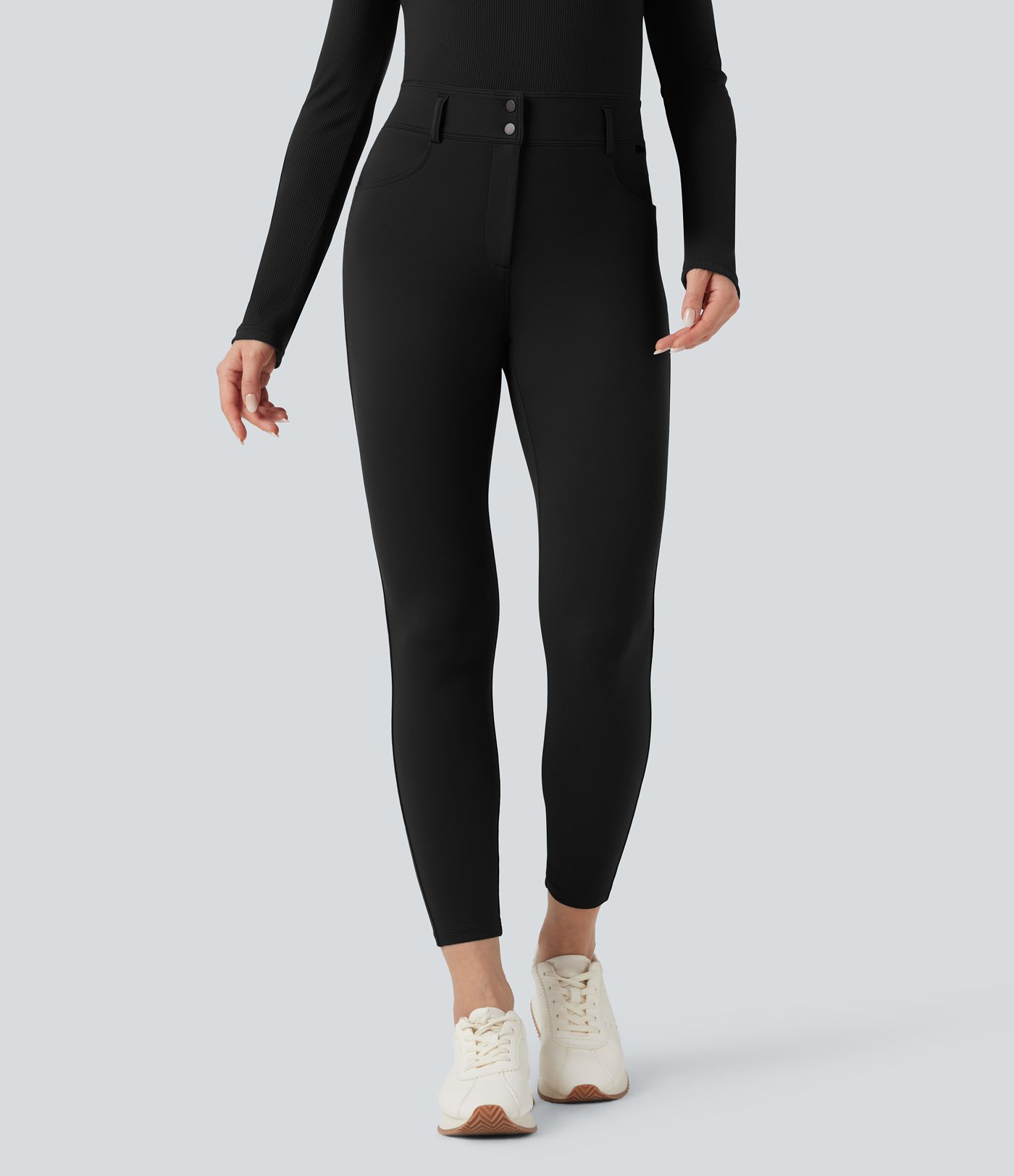 DayStretch Mid Rise 7/8 Skinny Pants with Pockets
