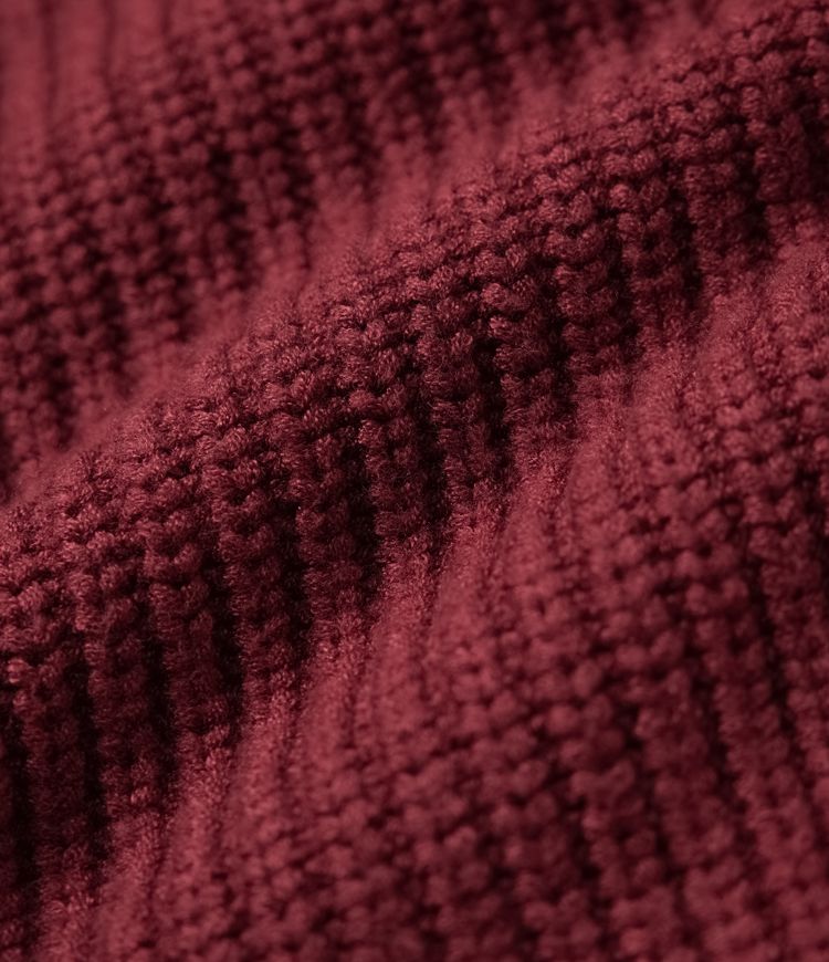 High Neck Long Sleeve Casual Sweater