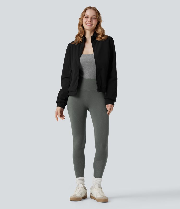 Legging thermique Seamless Flow 7/8 gainant taille haute