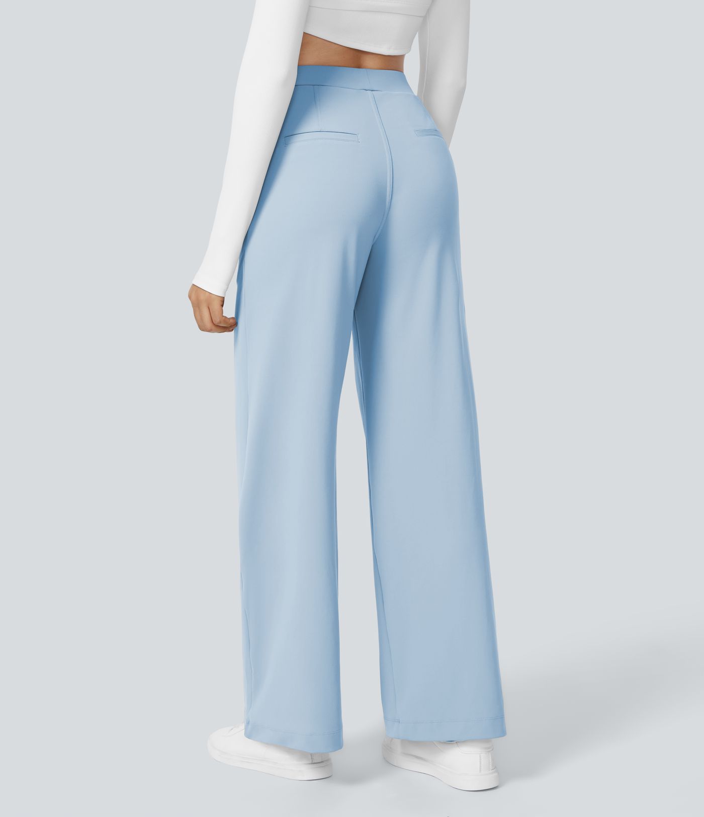 Halara Flex™ DayStretch High Waisted Pocket Straight Leg Work Pants