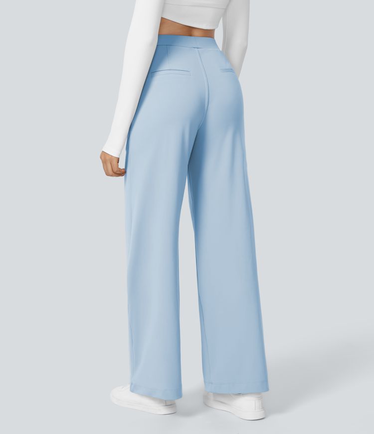 Halara Flex™ DayStretch High Waisted Pocket Straight Leg Work Pants