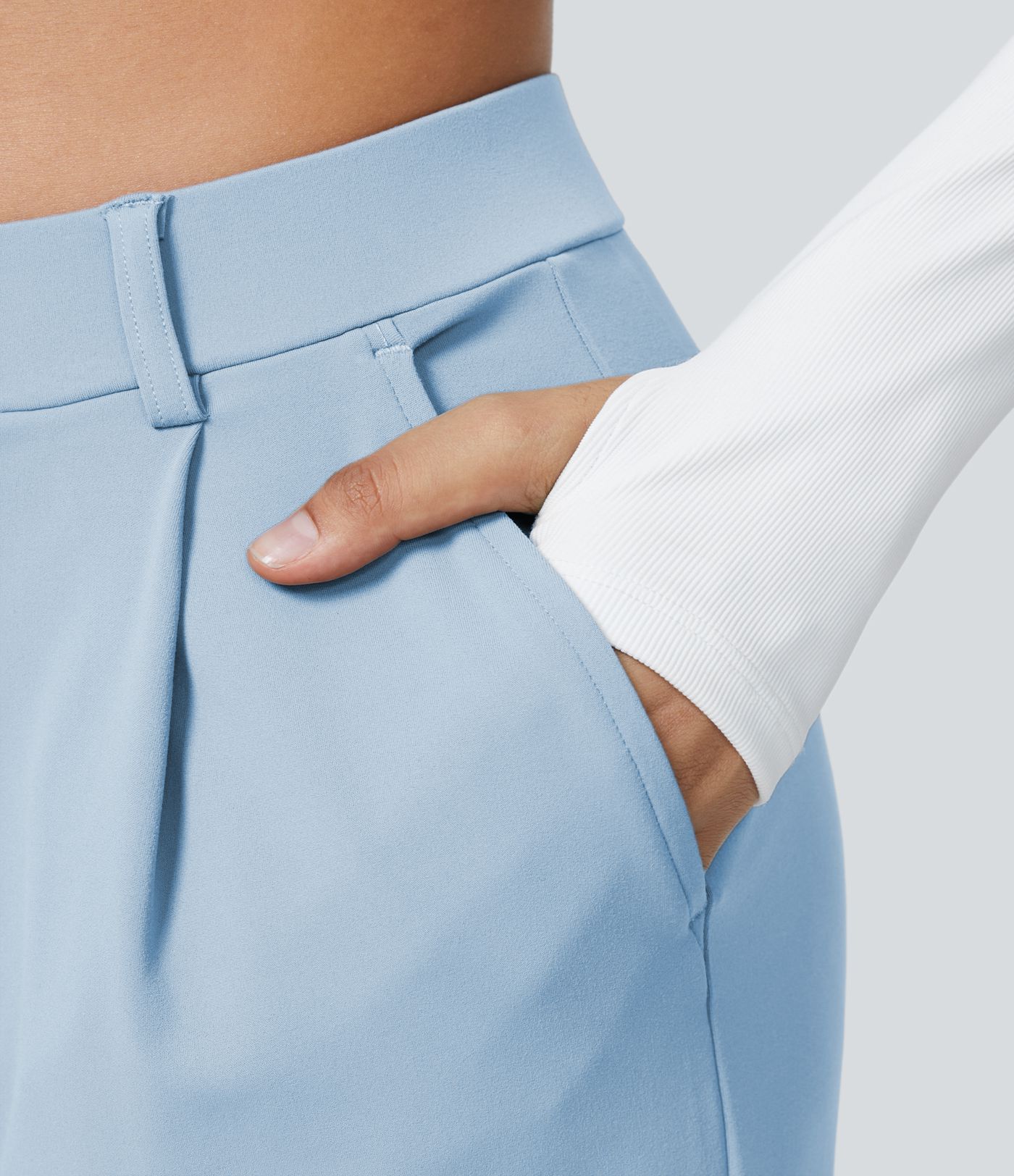 Halara Flex™ DayStretch High Waisted Pocket Straight Leg Work Pants