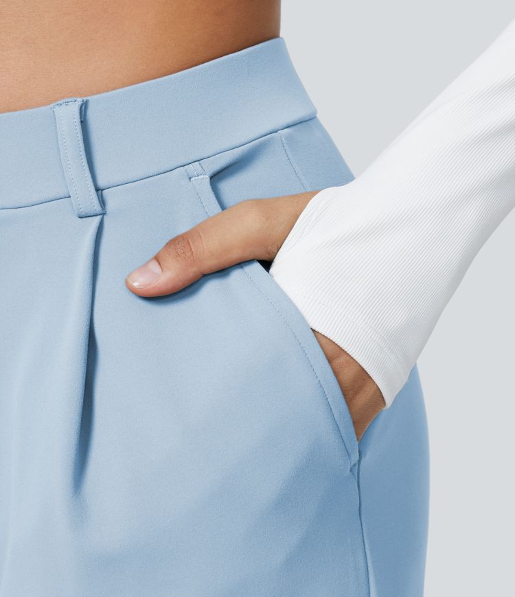 Halara Flex™ DayStretch High Waisted Pocket Straight Leg Work Pants