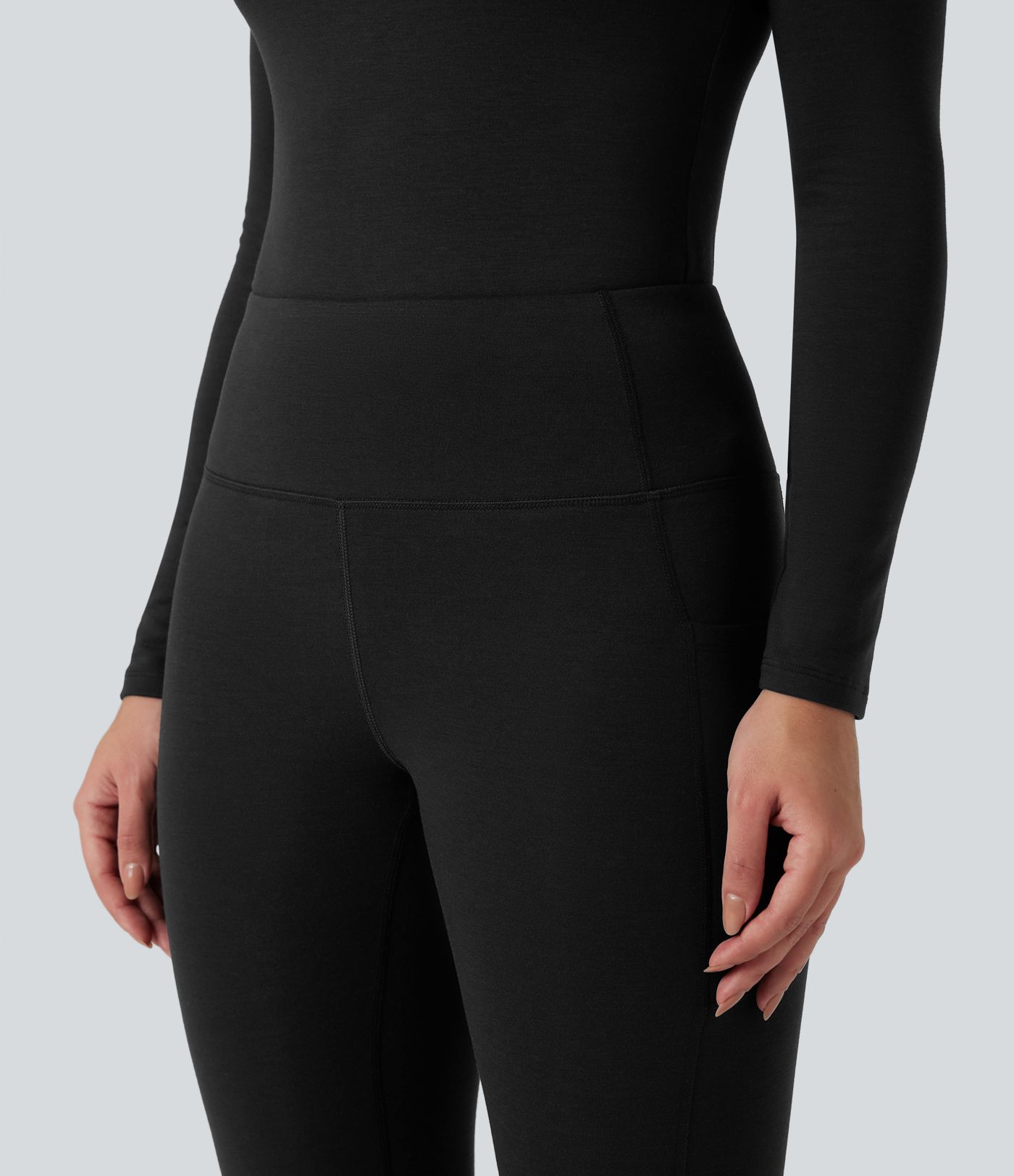 Halara HeatCore High Waisted Casual Warming Leggings with Pockets