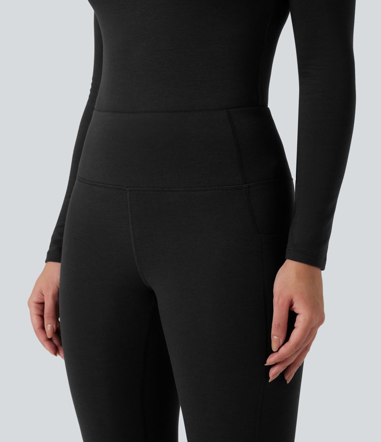 Halara HeatCore High Waisted Casual Warming Leggings with Pockets
