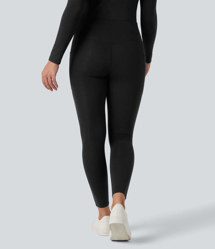 Halara HeatCore High Waisted Casual Warming Leggings with Pockets