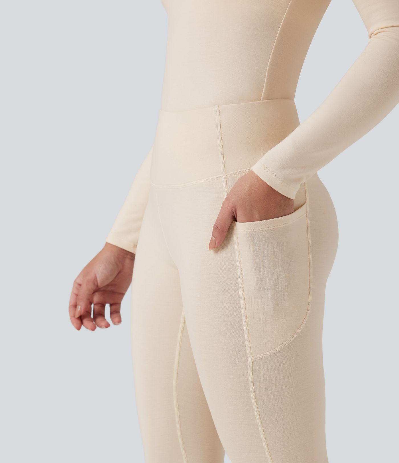 Legging chauffant taille haute Halara HeatCore avec poches