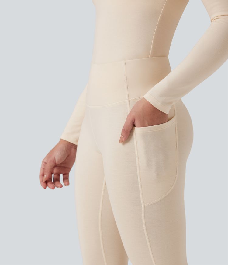 Legging chauffant taille haute Halara HeatCore avec poches