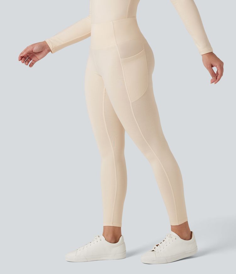 Legging chauffant taille haute Halara HeatCore avec poches