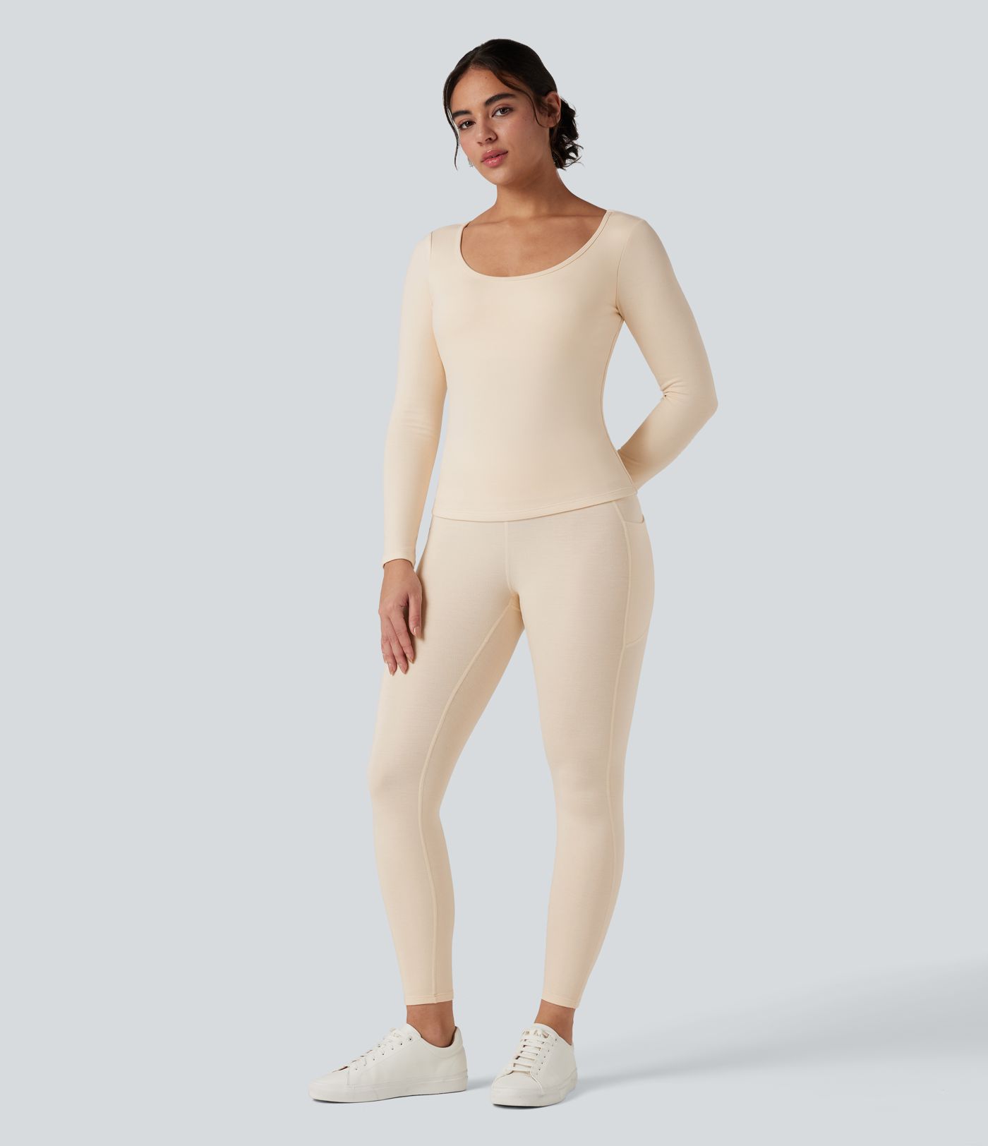 Legging chauffant taille haute Halara HeatCore avec poches