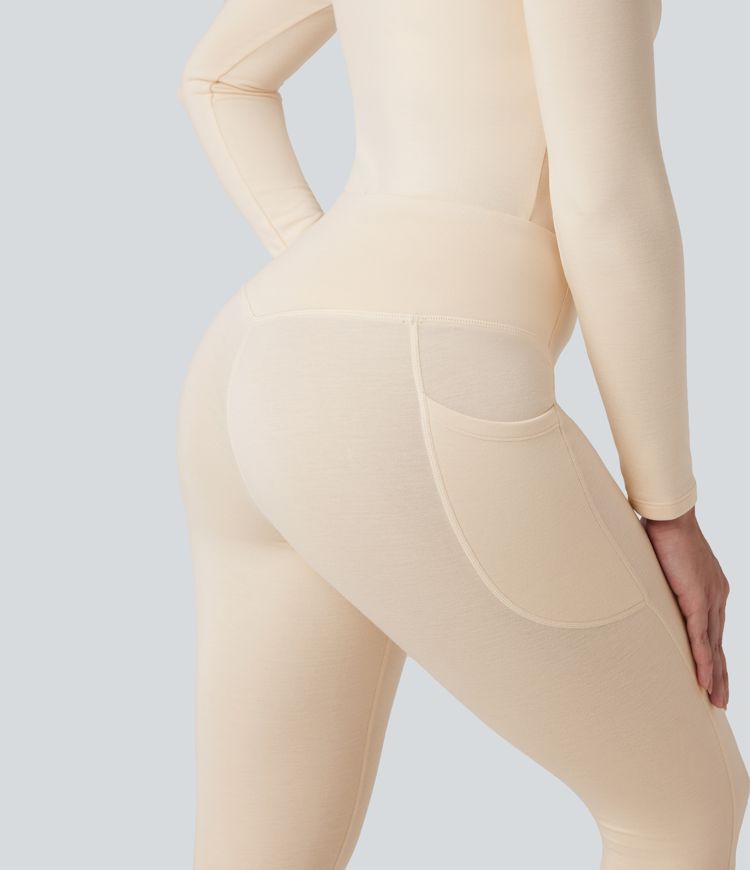 Legging chauffant taille haute Halara HeatCore avec poches