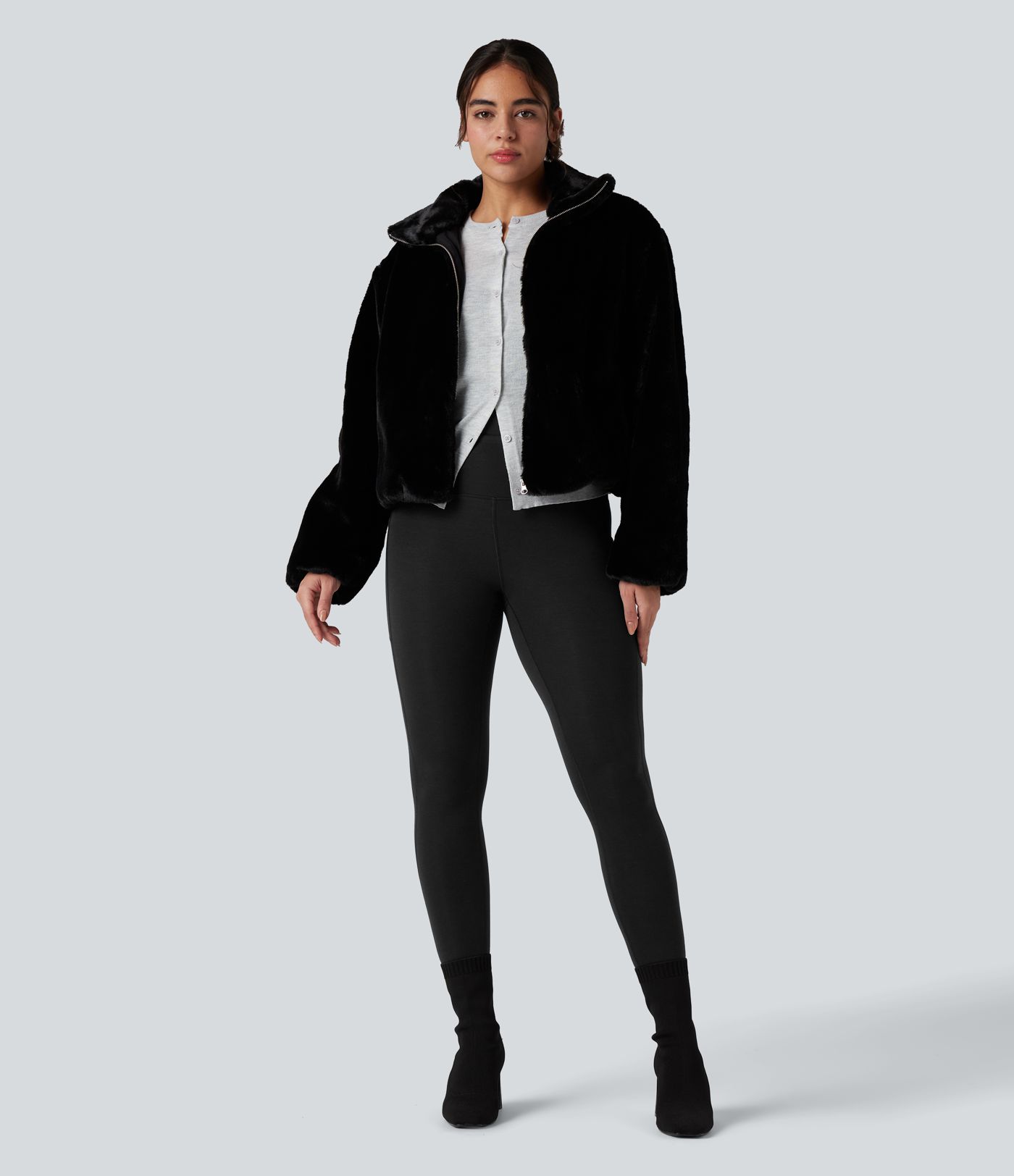 Halara HeatCore High Waisted Casual Warming Leggings with Pockets