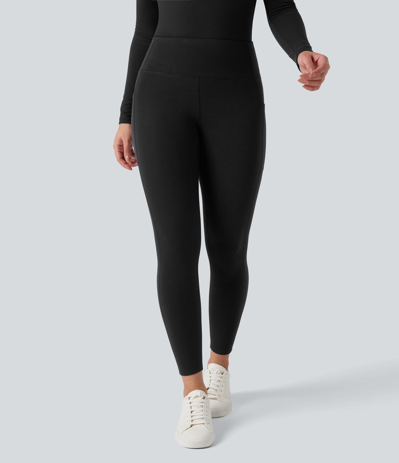 Halara HeatCore High Waisted Casual Warming Leggings with Pockets