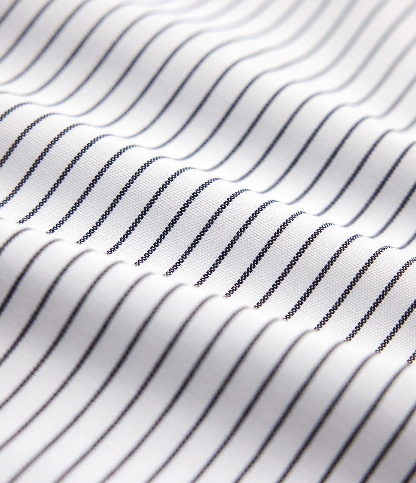 Collar Long Sleeve Curved Hem Stripes Relaxed Casual Shirt