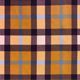 Blue Orange Purple Plaid