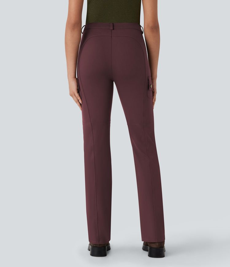 DayStretch Mid Rise Pockets Hiking Cargo Bootcut Pants