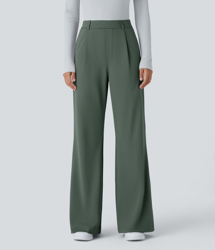 Halara Flex™ High Waisted Pocket Work Flare Pants