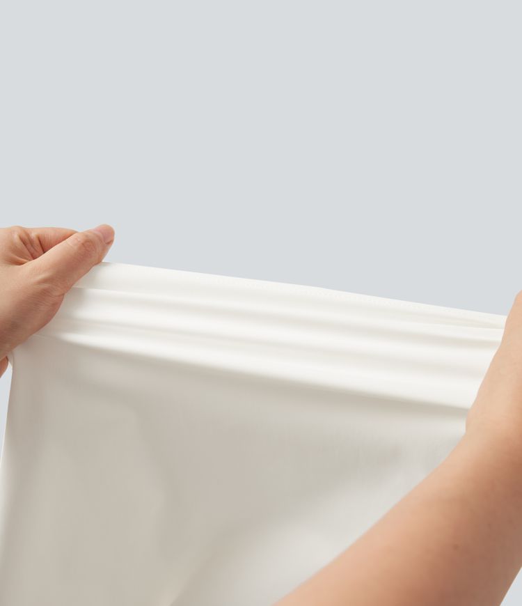 Chemise tailleur col chemise ourlet arrondi manches longues avec poche poitrine