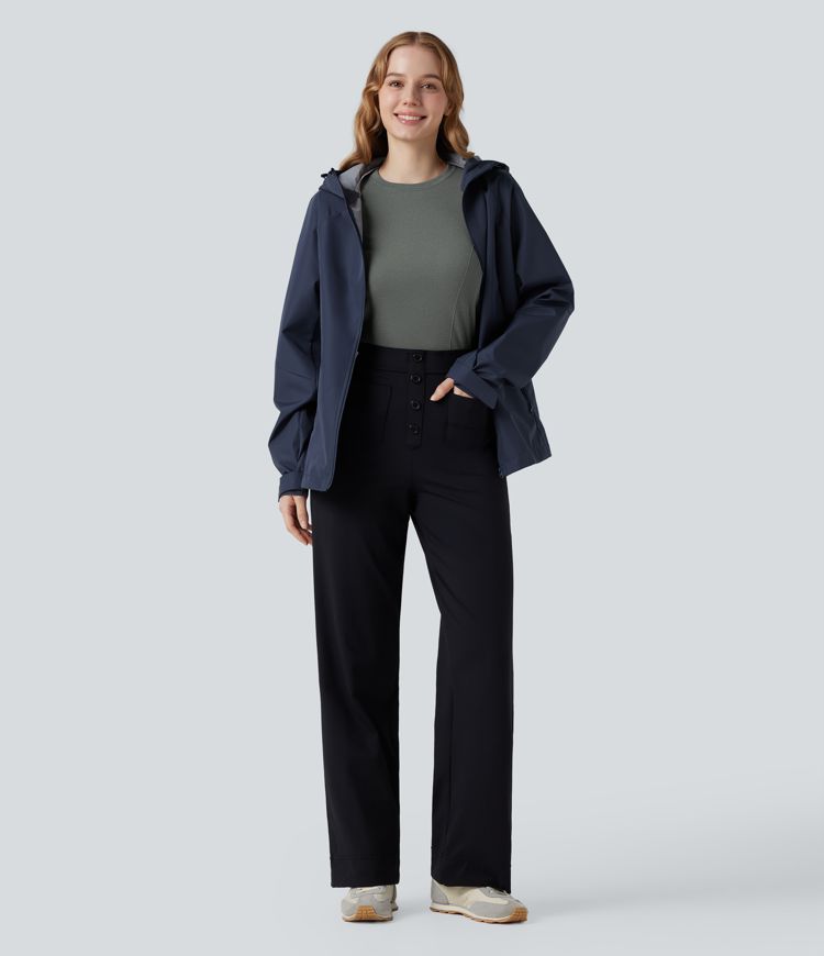 HeatCore OneForm Seamless Flow Round Neck Long Sleeve Thermal Casual Top