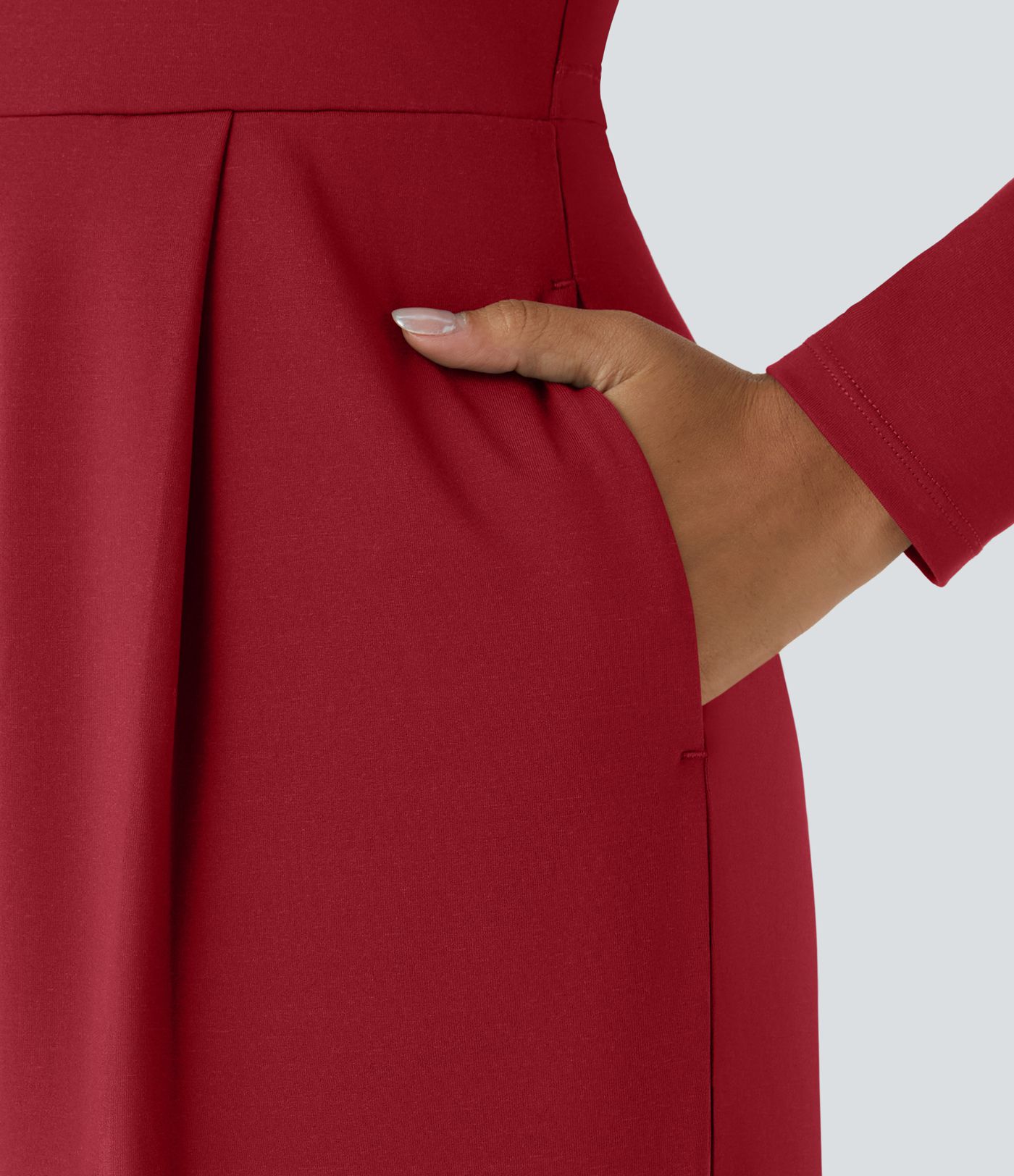 Combinaison de cérémonie à manches longues, coupe large avec poches latérales et zip invisible - Édition Easy Peasy