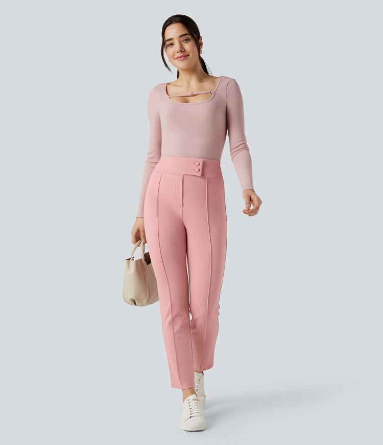 Halara Flex™ pantalones de trabajo de talle alto con bolsillos