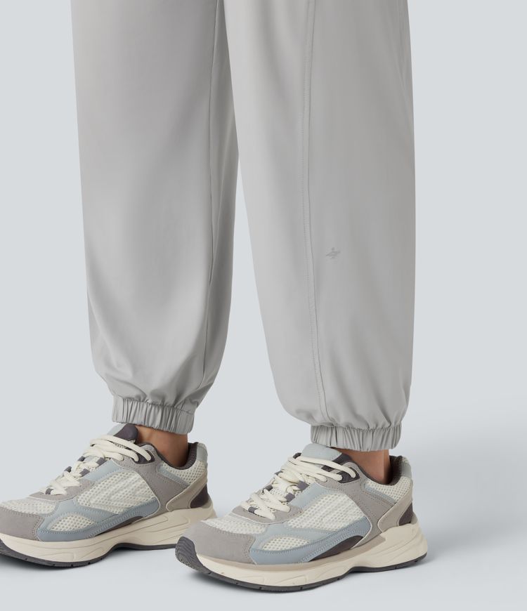 Mid Rise Cool Touch Hiking Joggers with Pockets-UPF50+