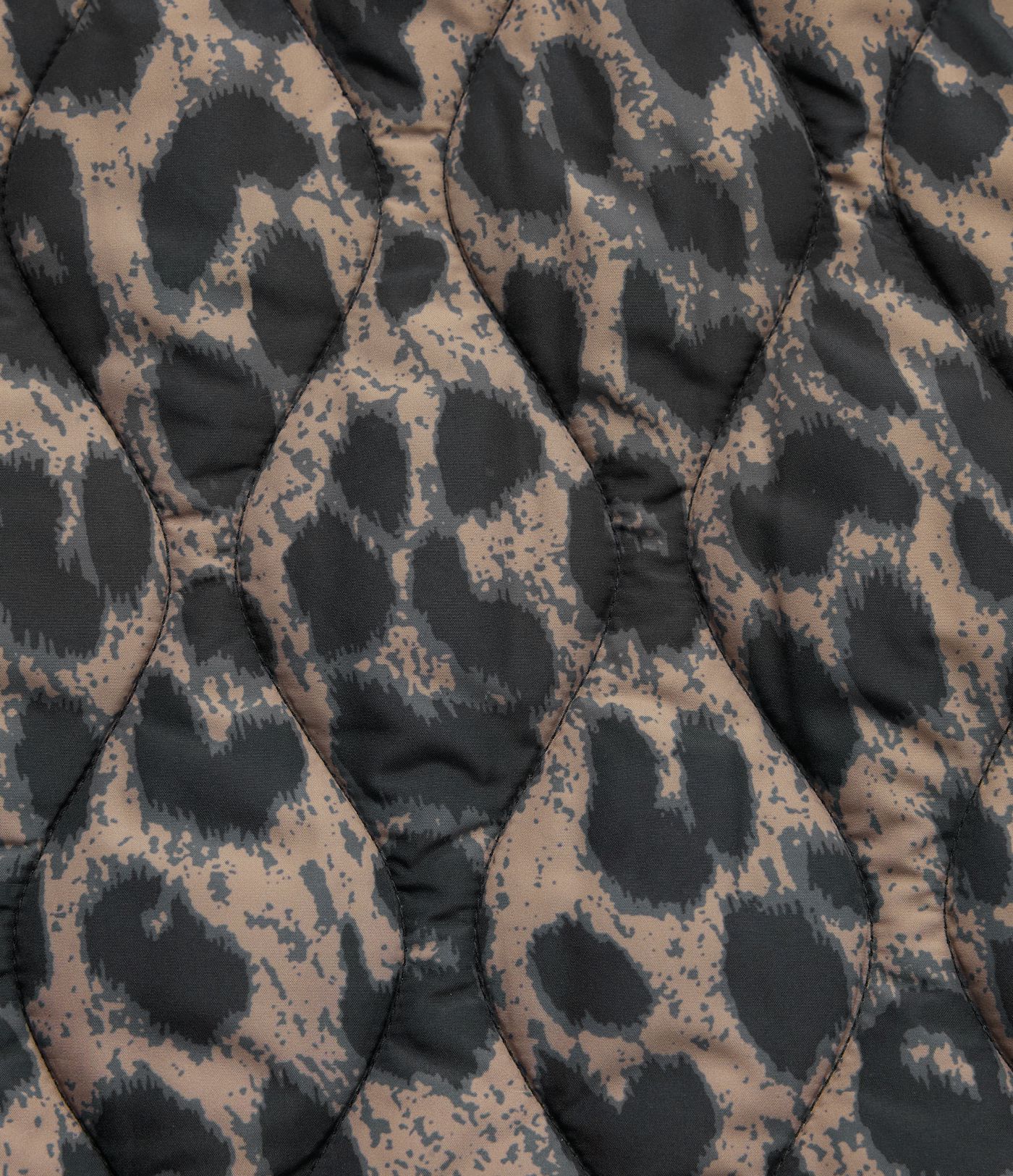 Doudoune réversible déperlante ourlet arrondi avec poches