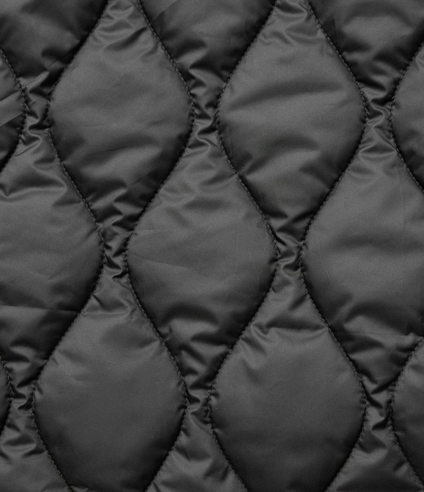 Reversible Durable Water Repellent Curved Hem Casual Quilted Jacket with Pockets